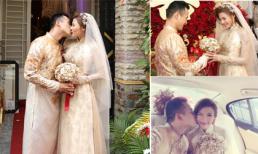 Lương Thế Thành ngọt ngào hôn Thúy Diễm trong đám cưới