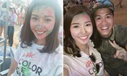 Á hậu Thúy Vân thân thiết với em chồng Hà Tăng 