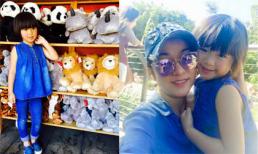 Con gái Thúy Nga thích thú cùng mẹ thăm quan sở thú