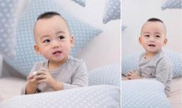 Con trai Ngọc Thạch đáng yêu như 'hoàng tử' nhí