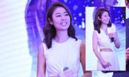 Lâm Tâm Như khoe eo thon gọn khi diện trang phục sành điệu