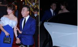 Hari Won rời sự kiện chớp nhoáng bằng xế hộp 4 tỷ của Trấn Thành