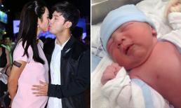 Vợ Ưng Hoàng Phúc đã sinh con trai nặng 3,3 kg khi chồng vắng nhà