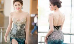 Á hậu Huyền My khoe vòng một sexy với váy 230 triệu đồng