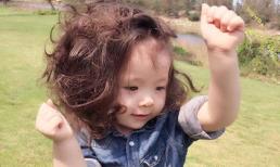 Cadie Mộc Trà đầu tóc bù xù nhưng vẫn đáng yêu