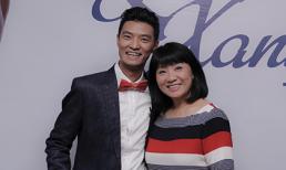 Cẩm Vân ‘trốn’ chồng con đi sự kiện chớp nhoáng