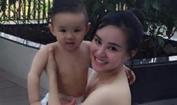 Vy Oanh tức giận trước tin đồn làm mẹ đơn thân