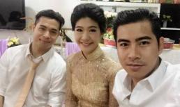 Trương Thế Vinh bí mật làm lễ ăn hỏi với bạn gái cơ trưởng