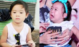 Nhóc tỳ nhà Lý Hải khóc như mưa khi biết mẹ sắp sinh em bé