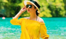 Hoa hậu Đền Hùng Giáng My đẹp mặn mà ở quốc đảo Palau