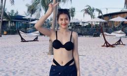 Hot girl Khả Ngân khoe ảnh mặc bikini hiếm hoi