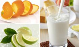 Những đồ ăn tuyệt đối không được dùng cùng sữa