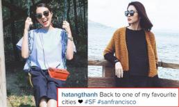 Vợ chồng Hà Tăng đang hạnh phúc ở trời Tây