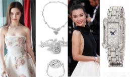 Bộ sưu tập phụ kiện xa hoa của sao trên thảm đỏ Cannes