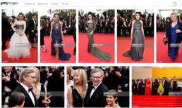 Hình ảnh Lý Nhã Kỳ tại Cannes xuất hiện trên trang web nổi tiếng thế giới