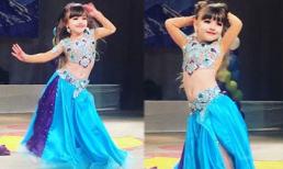 Thiên thần nhí 5 tuổi trổ tài múa bụng cực điêu luyện