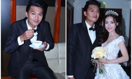 Chú rể Quang Tuấn tranh thủ 'nạp năng lượng' trước giờ cưới