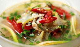 Giải nhiệt mùa hè với món canh khế tép đồng