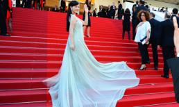 Lý Nhã Kỳ kiêu sa và lộng lẫy trên thảm đỏ Cannes ngày thứ 5