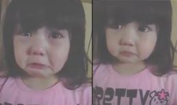 Bé gái siêu đáng yêu khiến dân mạng 'phát cuồng'