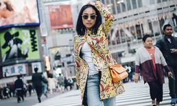 Đoan Trang sành điệu trên đường phố Tokyo
