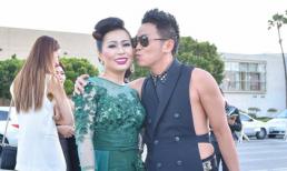 Hoài Tâm tình tứ cùng Hoa hậu Kristine Thảo Lâm tại Viet Fashion Week