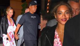 Beyonce hạnh phúc nắm tay chồng đập tan tin đồn ly hôn