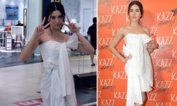 'Ma nữ' Mai Davika Hoorne quấn tạm 'khăn tắm' đi sự kiện