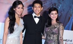 Doanh nhân Thủy Tiên diện váy xuyên thấu đi xem show thời trang NTK Hoàng Hải