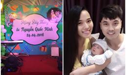 Ưng Hoàng Phúc - Kim Cương mở tiệc đầy tháng cho quý tử