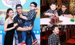 Tim và Trương Quỳnh Anh tổ chức sinh nhật cho con trai