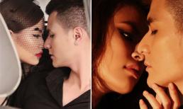 Hoàng Thùy Linh khóa môi Vĩnh Thụy nồng nàn đắm say