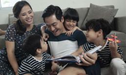 Khoảnh khắc tràn ngập hạnh phúc của gia đình MC Phan Anh