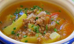 Canh thịt bò nấu dứa - lựa chọn hoàn hảo cho bữa cơm ngày hè