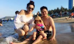 Gia đình Trang Nhung đi nghỉ mát ở Nha Trang