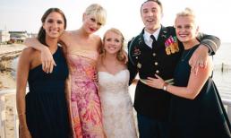 Taylor Swift xuất hiện xinh đẹp ở đám cưới fan sau khi chia tay Calvin