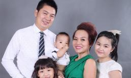 Thái Thùy Linh hạnh phúc bên chồng và con chung, con riêng