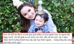 Hoa hậu Diễm Hương bị lừa khi muốn kiếm tiền mua sữa cho con