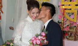 Toàn cảnh lễ ăn hỏi Kỳ Hân: Mạc Hồng Quân hôn cô dâu đắm đuối
