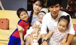 Gia đình Lý Hải tổ chức sinh nhật cho con gái tại nhà