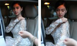 Angela Baby bối rối khi gặp sự cố với trang phục