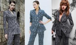 Lan Khuê, Thanh Hằng đẹp không kém sao ngoại khi 'đụng hàng' 