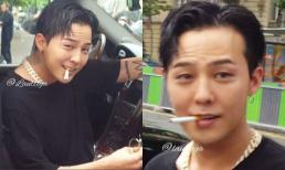 G-Dragon (Big Bang) lộ ảnh phì phèo thuốc lá ở Pháp