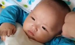 Cận cảnh vẻ đáng yêu của con trai Phi Thanh Vân