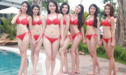 Thí sinh miền Bắc 'Hoa hậu Bản sắc Việt toàn cầu' nóng bỏng với bikini