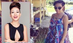 Nữ ca sĩ 'xấu lạ' Thảo Trang mang bầu 6 tháng 