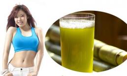 Phương pháp giảm cân, đẹp da nhờ nước mía