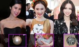 Những chiếc túi xách và ví đẹp - độc - lạ của mỹ nhân Việt