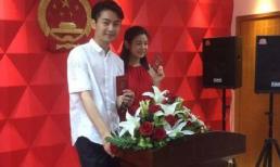 'Tiểu Long Nữ' Trần Nghiên Hy chính thức đăng ký kết hôn