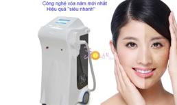 Công nghệ mới nhất xóa nám - xóa tàn nhang 'siêu nhanh'
